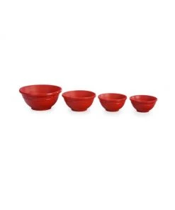 Le Creuset Set Of Four Prep Bowls Caribbean