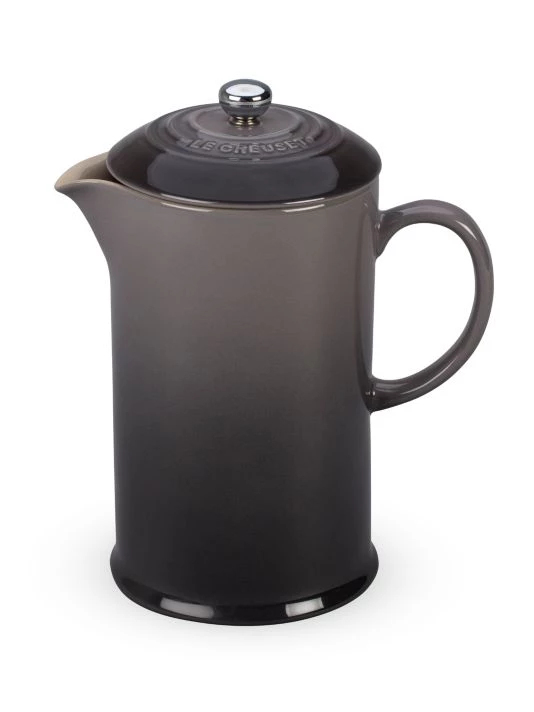 Le Creuset Stoneware French Press White 1 Le Creuset Stoneware French Press White