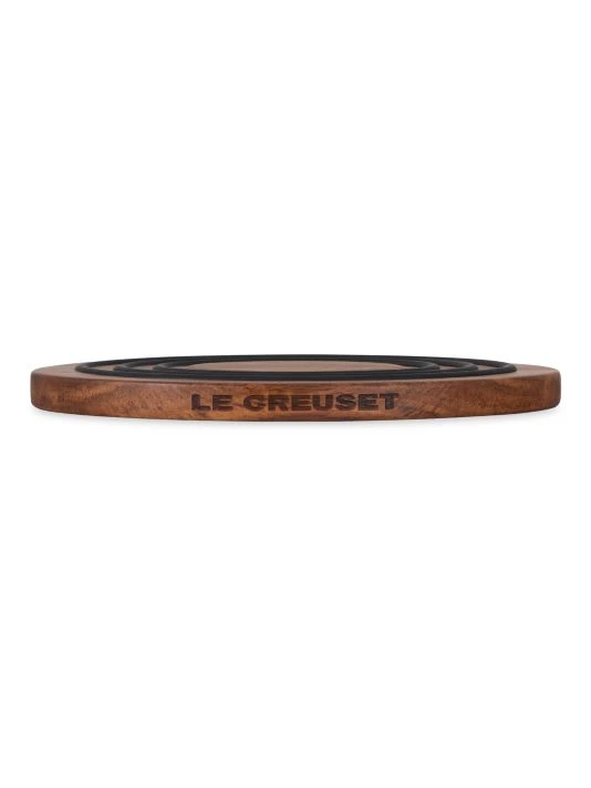 Le Creuset Magnetic Wooden Trivet 4 Le Creuset Magnetic Wooden Trivet - Image 4