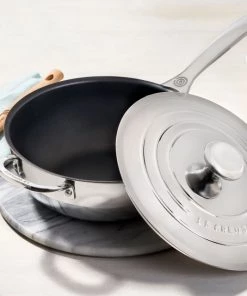 Le Creuset 3.5-Qt. Stainless Steel Nonstick Saucier Pan -Le Creuset And Meira T Sales unnamed file 150