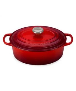 Le Creuset 5-Quart Oval Covered French Oven Cerise -Le Creuset And Meira T Sales unnamed file 200