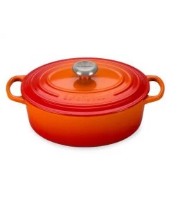 Le Creuset 5-Quart Oval Covered French Oven Cerise -Le Creuset And Meira T Sales unnamed file 201