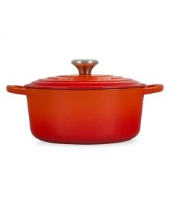 Le Creuset 4.5-Quart Signature Round Dutch Oven Cerise -Le Creuset And Meira T Sales unnamed file 204