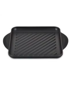 Le Creuset 9.5" Cast Iron Square Grill Pan Cerise -Le Creuset And Meira T Sales unnamed file 221