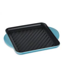 Le Creuset 9.5" Cast Iron Square Grill Pan Cerise -Le Creuset And Meira T Sales unnamed file 222