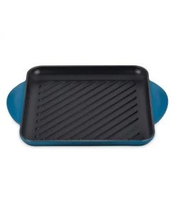 Le Creuset 9.5" Cast Iron Square Grill Pan Cerise -Le Creuset And Meira T Sales unnamed file 224