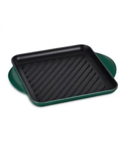 Le Creuset 9.5" Cast Iron Square Grill Pan Cerise -Le Creuset And Meira T Sales unnamed file 226