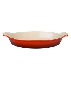 Le Creuset 1-Quart Heritage Stoneware Oval Au Gratin Dish Marseille