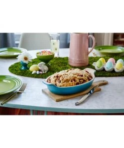 Le Creuset 1-Quart Heritage Stoneware Oval Au Gratin Dish Marseille 9 Le Creuset 1-Quart Heritage Stoneware Oval Au Gratin Dish Marseille -Le Creuset And Meira T Sales unnamed file 234