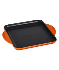 Le Creuset 9.5" Cast Iron Square Griddle Pan Caribbean -Le Creuset And Meira T Sales unnamed file 248