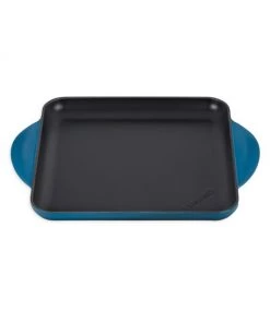 Le Creuset 9.5" Cast Iron Square Griddle Pan Caribbean -Le Creuset And Meira T Sales unnamed file 252
