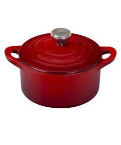 Le Creuset 13.25oz. Cast Iron Cocotte Flame