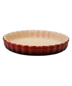 Le Creuset Stoneware Tart Dish Cerise -Le Creuset And Meira T Sales unnamed file 264