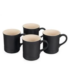 Le Creuset 4-Piece Stoneware Mug Set