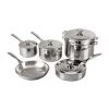 Le Creuset 10-Piece Stainless Steel Cookware Set