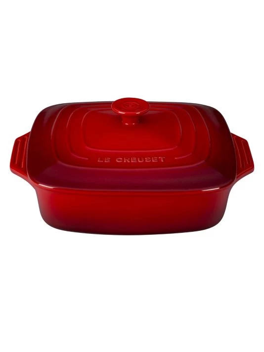 Le Creuset 2.29-Quart Stoneware Square Casserole 1 Le Creuset 2.29-Quart Stoneware Square Casserole