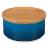 Le Creuset Marseille Stoneware Canister & Wood Lid