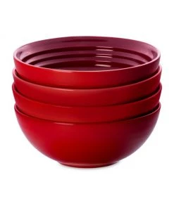 Le Creuset Soup Bowl Set Cerise 23 Le Creuset Soup Bowl Set Cerise -Le Creuset And Meira T Sales unnamed file 388
