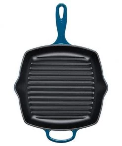 Le Creuset 10.25" Cast Iron Square Skillet Grill 5 Le Creuset 10.25" Cast Iron Square Skillet Grill -Le Creuset And Meira T Sales unnamed file 391