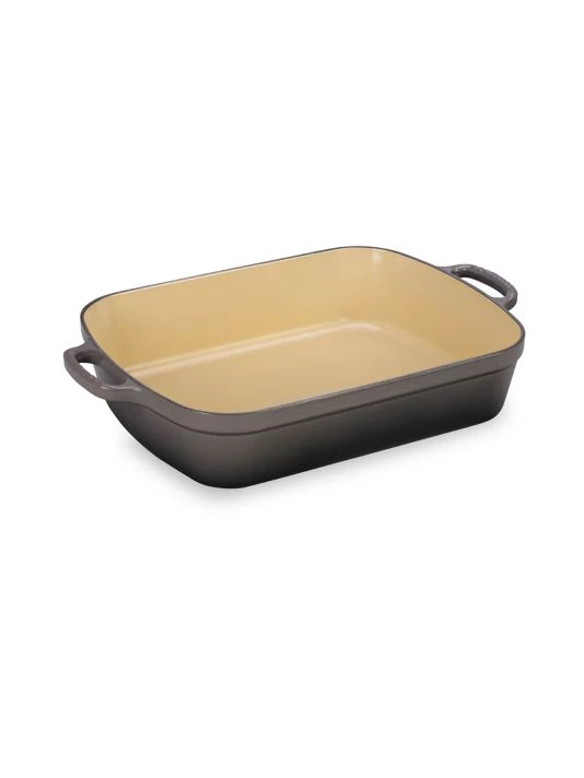 Le Creuset Signature Cast Iron Rectangular Roaster Marseille 8 Le Creuset Signature Cast Iron Rectangular Roaster Marseille - Image 8