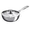Le Creuset 2-Quart Stainless Steel Sauce Pan With Lid
