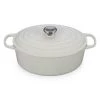 Le Creuset 6.75-Quart Signature Cast Iron Oval Dutch Oven Meringue