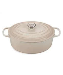 Le Creuset 6.75-Quart Signature Cast Iron Oval Dutch Oven Meringue -Le Creuset And Meira T Sales unnamed file 422