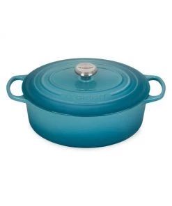 Le Creuset 6.75-Quart Signature Cast Iron Oval Dutch Oven Meringue -Le Creuset And Meira T Sales unnamed file 423