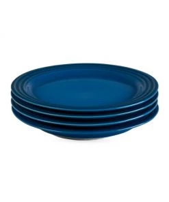 Le Creuset Stoneware Salad Plate Four-Piece Set Marseille 5 Le Creuset Stoneware Salad Plate Four-Piece Set Marseille -Le Creuset And Meira T Sales unnamed file 431