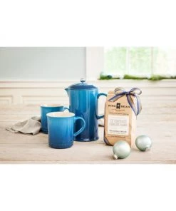 Le Creuset Stoneware Cafetiere French Press Caribbean 8 Le Creuset Stoneware Cafetiere French Press Caribbean -Le Creuset And Meira T Sales unnamed file 441