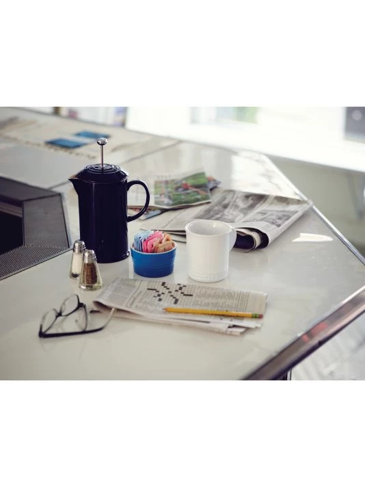 Le Creuset Stoneware Cafetiere French Press Caribbean 4 Le Creuset Stoneware Cafetiere French Press Caribbean - Image 4