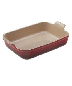 Le Creuset 4-Quart Heritage Stoneware Rectangular Dish