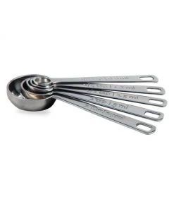 Le Creuset Stainless Steel 5-Piece Measuring Spoon Set