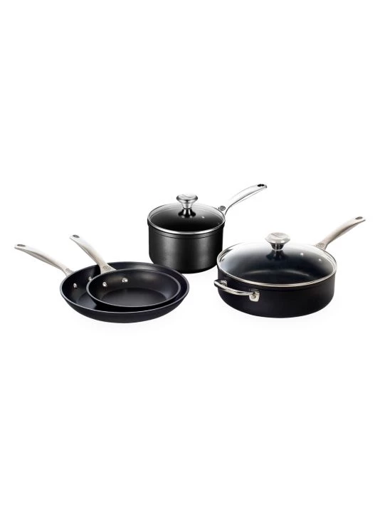 Le Creuset Toughened Nonstick PRO 6-Piece Fry, Saute & Saucepan Set 1 Le Creuset Toughened Nonstick PRO 6-Piece Fry, Saute & Saucepan Set