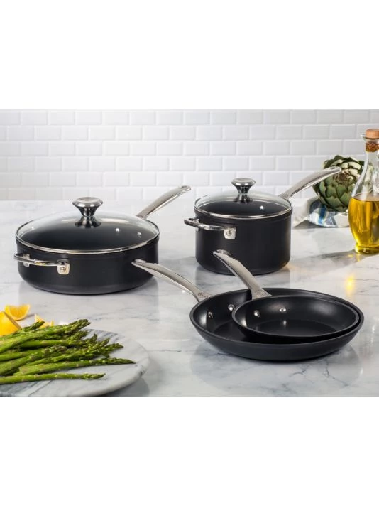 Le Creuset Toughened Nonstick PRO 6-Piece Fry, Saute & Saucepan Set 2 Le Creuset Toughened Nonstick PRO 6-Piece Fry, Saute & Saucepan Set - Image 2