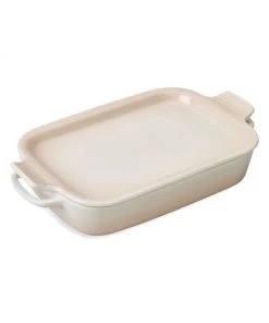 Le Creuset Stoneware Rectangular Dish & Platter Lid Marseille -Le Creuset And Meira T Sales unnamed file 467