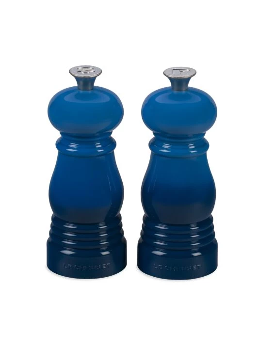 Le Creuset 2-Piece Salt & Pepper Mill Set Carribbean 6 Le Creuset 2-Piece Salt & Pepper Mill Set Carribbean - Image 6
