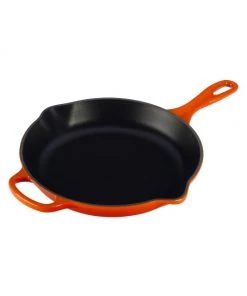 Le Creuset 10.25" Signature Cast Iron Skillet Oyster