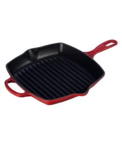 Le Creuset Signature Square Skillet Grill Flame