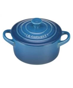 Le Creuset 8 Oz. Mini Round Cocotte Caribbean 13 Le Creuset 8 Oz. Mini Round Cocotte Caribbean -Le Creuset And Meira T Sales unnamed file 54