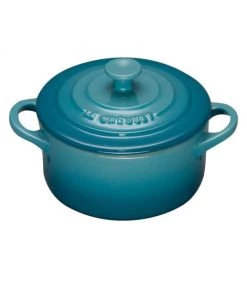Le Creuset 8 Oz. Mini Round Cocotte Caribbean 15 Le Creuset 8 Oz. Mini Round Cocotte Caribbean -Le Creuset And Meira T Sales unnamed file 56