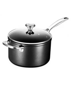 Le Creuset Toughened Nonstick PRO Saucepan With Glass Lid
