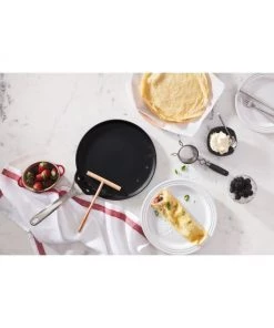 Le Creuset Toughened Nonstick PRO 11" Crepe Pan & Rateau -Le Creuset And Meira T Sales unnamed file 569