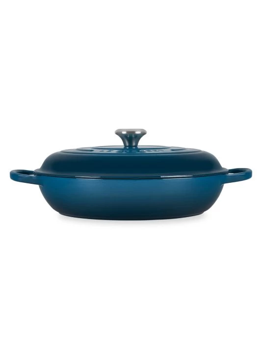 Le Creuset 5-Quart Signature Cast Iron Braiser 2 Le Creuset 5-Quart Signature Cast Iron Braiser - Image 2