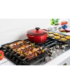 Le Creuset Giant Reversible Enamel Cast Iron Grill & Griddle -Le Creuset And Meira T Sales unnamed file 595