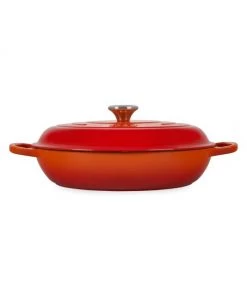 Le Creuset 5-Quart Signature Cast Iron Braiser White 12 Le Creuset 5-Quart Signature Cast Iron Braiser White -Le Creuset And Meira T Sales unnamed file 601