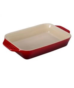 Le Creuset 1.8-Quart Rectangular Dish Cerise -Le Creuset And Meira T Sales unnamed file 61