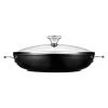 Le Creuset Toughened Nonstick PRO 4-Quart Shallow Casserole/Braiser & Glass Lid
