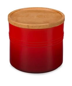 Le Creuset 1.5-Quart Stoneware Canister With Wood Lid White 9 Le Creuset 1.5-Quart Stoneware Canister With Wood Lid White -Le Creuset And Meira T Sales unnamed file 625