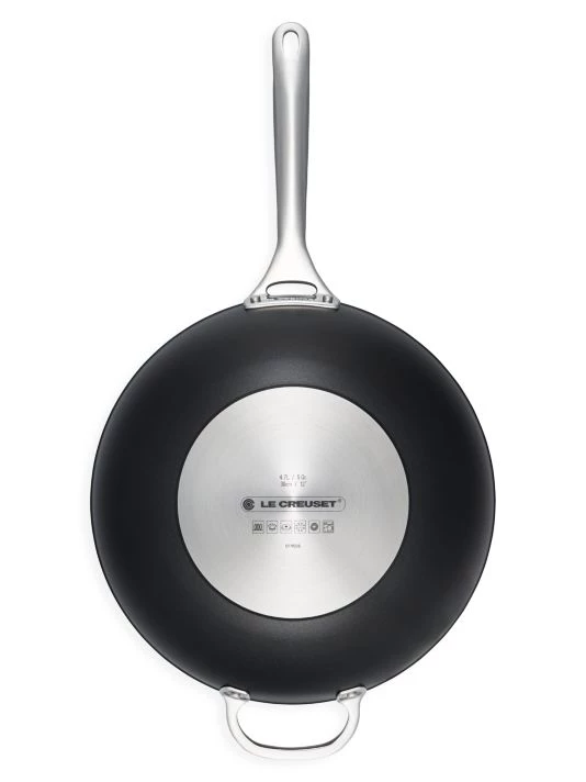 Le Creuset Toughened Nonstick PRO 12" Stir Fry Pan With Helper Handle 3 Le Creuset Toughened Nonstick PRO 12" Stir Fry Pan With Helper Handle - Image 3